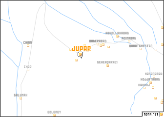 map of Jūpār