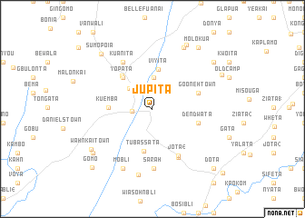 map of Jupita