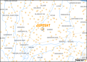 map of Jūposht