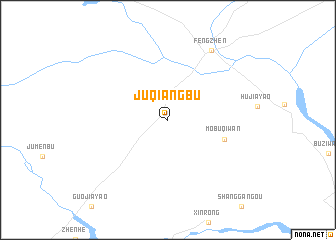 map of Juqiangbu