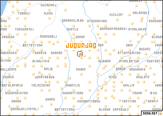 map of Juqūrjaq