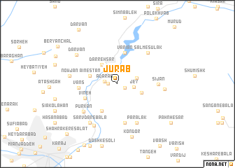 map of Jūrāb