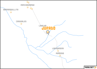 map of Juradó