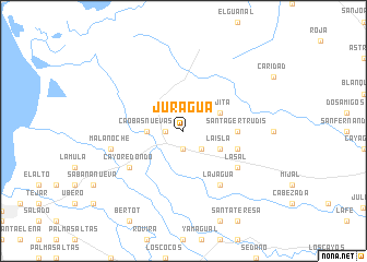 map of Juraguá