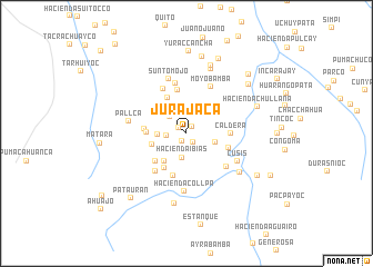 map of Jurajaca