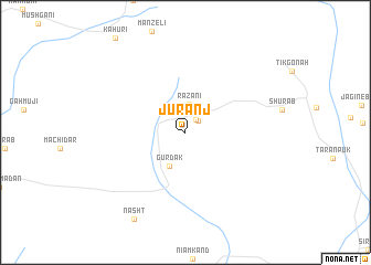 map of Jūranj