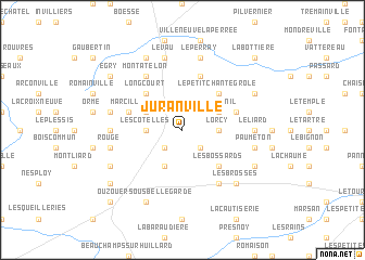 map of Juranville