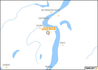 map of Jurará