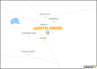 map of Jūrat al Ḩammāl