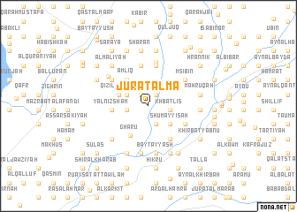 map of Jūrat al Māʼ