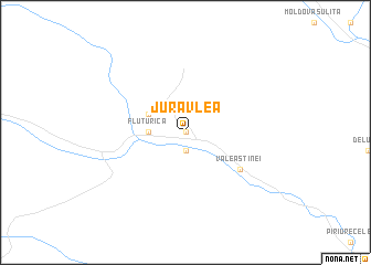 map of Juravlea