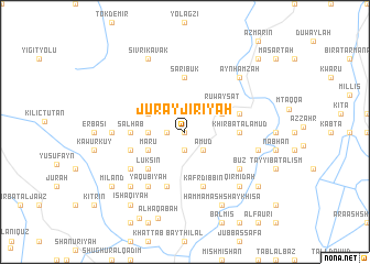 map of Jurayjirīyah