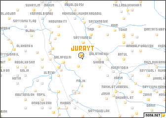 map of Jurayţ