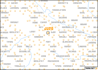 map of Jura