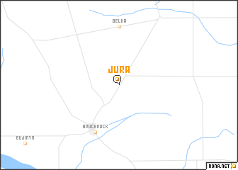 map of Jura