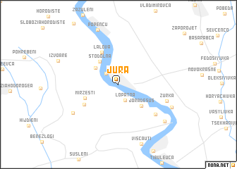 map of Jura