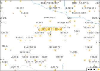 map of Jurbat Fuwa