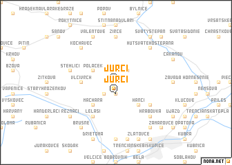 map of Jurci