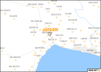 map of Jurdani