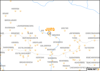 map of Jūrd