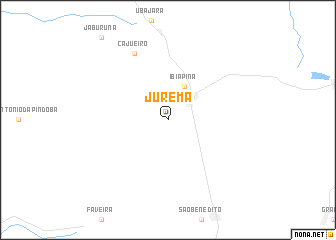 map of Jurema