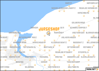 map of Jürgeshof