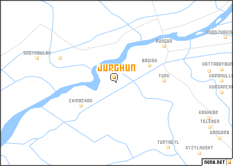 map of Jurghun