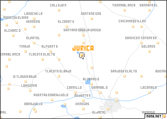 map of Jurica