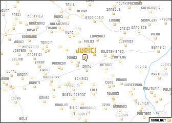 map of Jurići