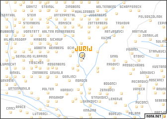 map of Jurij