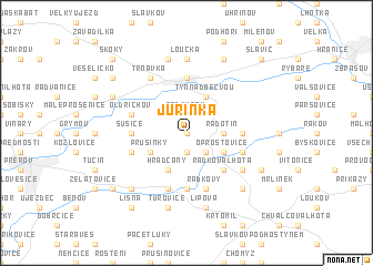 map of Jurinka