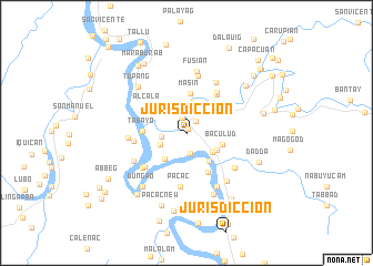 map of Jurisdiccion