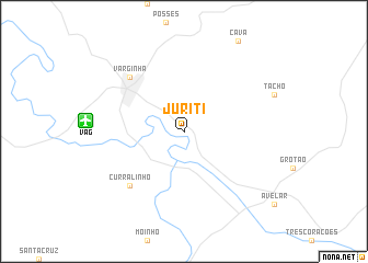 map of Juriti