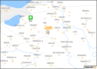 map of Jüri