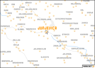 map of Jurjevica