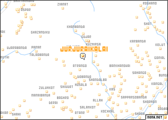 map of Jurjurai Kalai