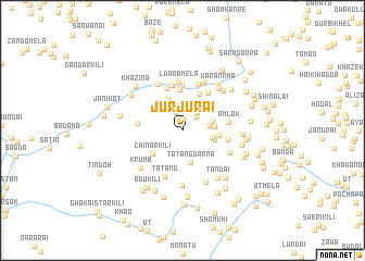 map of Jurjurai