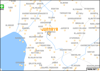 map of Jurnāyā