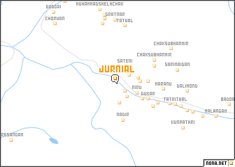 map of Jurnial