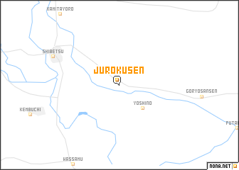 map of Jūrokusen
