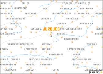 map of Jurques