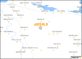 map of Jursala