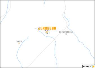 map of Jurubeba
