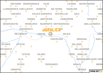 map of Jurulica