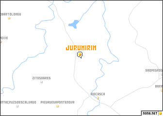 map of Jurumirim