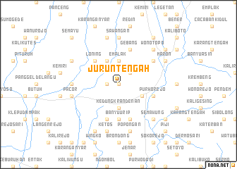 map of Juruntengah