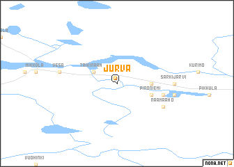 map of Jurva