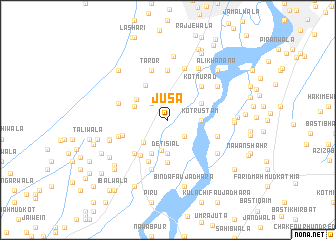 map of Jusa