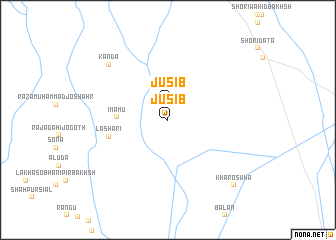 map of Jusib