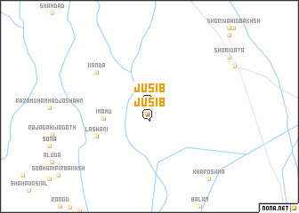 map of Jusib